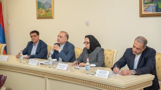 Новоназначенный посол Исламской Республики Иран в РА посетил Следственный комитет РА (фото)